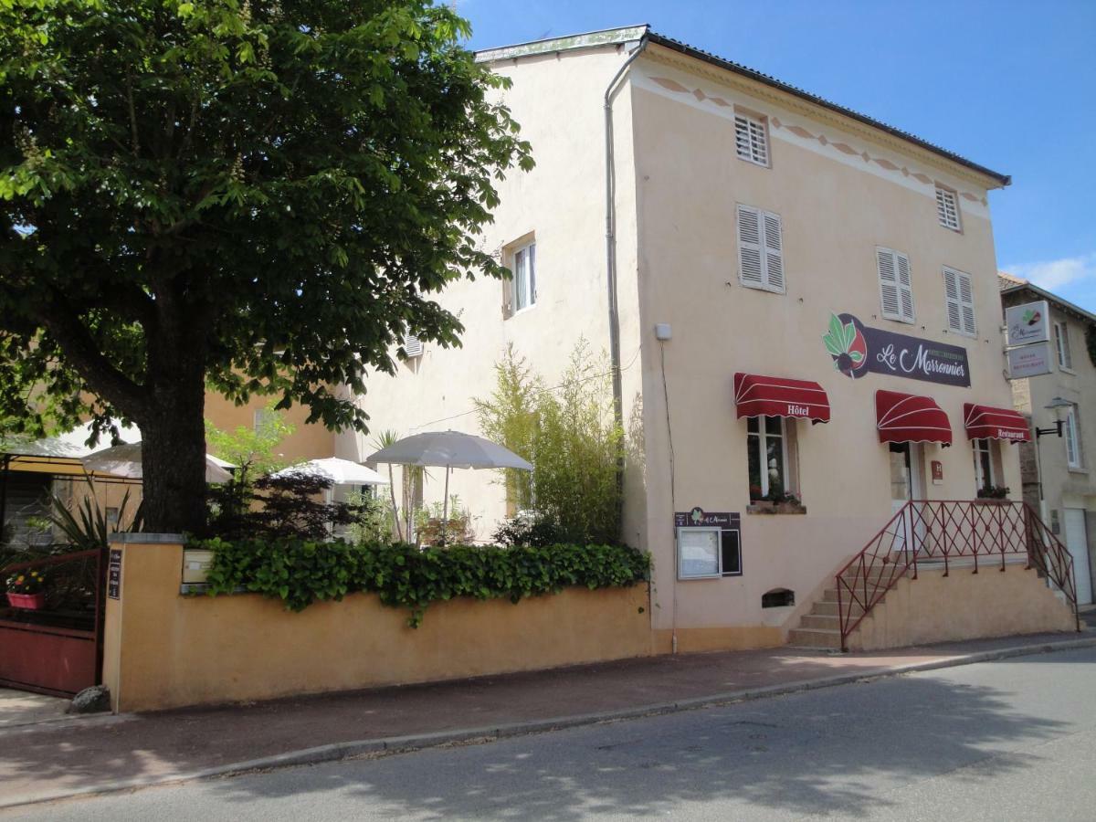 Le Marronnier Hotel Tramayes Eksteriør billede